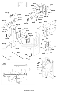 Control Panel Group Diagram and Parts List for 040746-00  Briggs and Stratton Generator